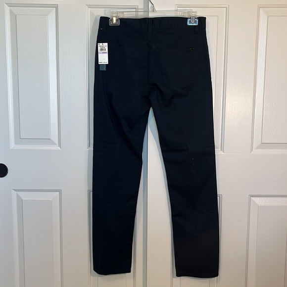 NEW Mens Perry Ellis, Navy Blue,  Slim Fit Principles Pants, size 32 x 32 - Picture 3 of 8